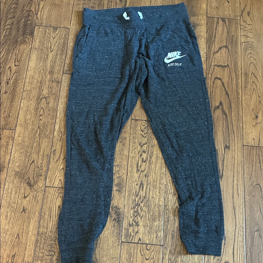 Nike Women’s Charcoal Joggers with Logo